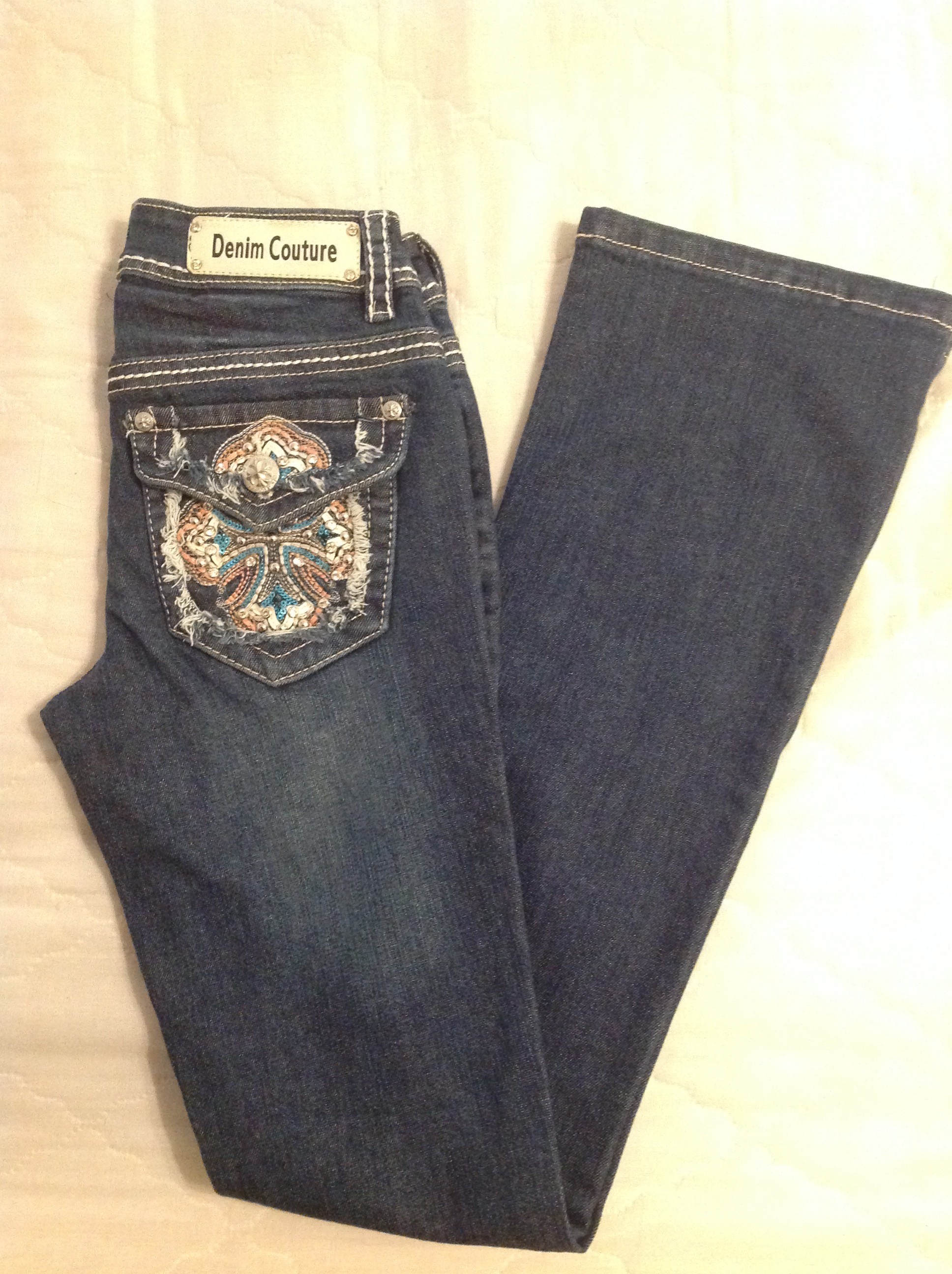 colored bootcut jeans
